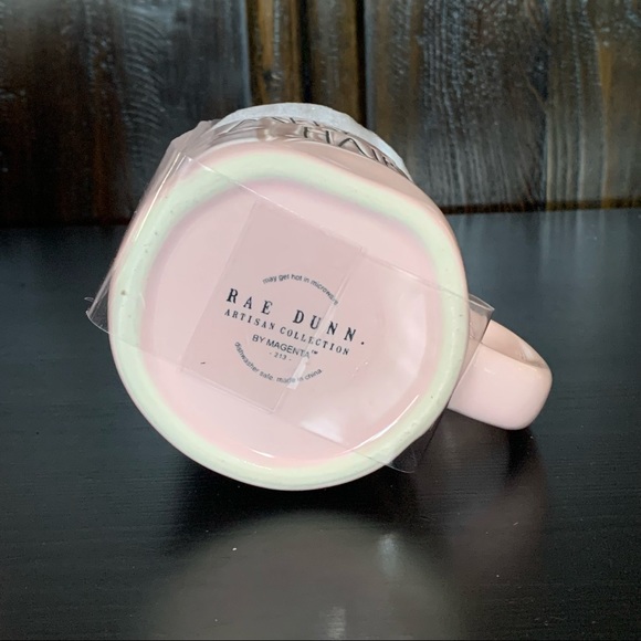 Rae Dunn MERMAID HAIR DON’T CARE Double Sided Ceramic Topper Mug - Picture 14 of 14